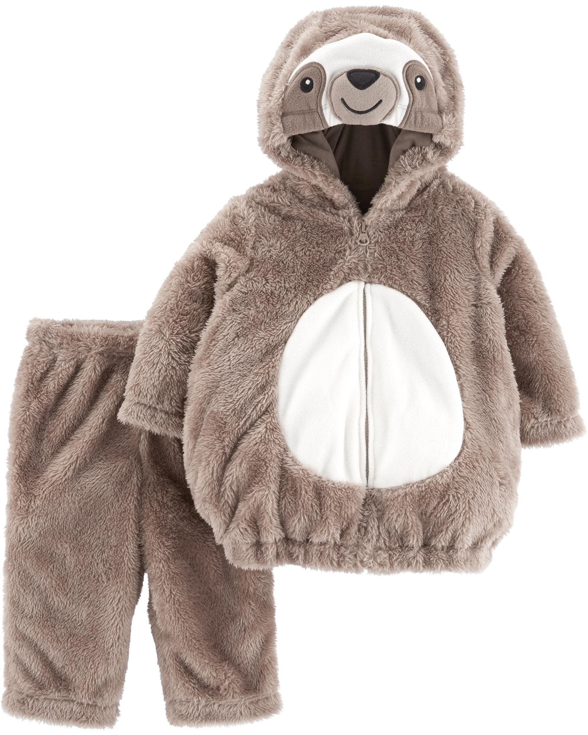 baby in sloth outfit