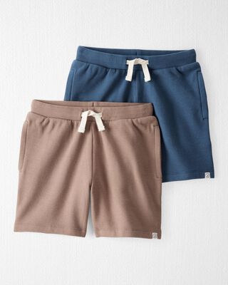 Product image 1 of Kid 2-Pack Organic Cotton Shorts
