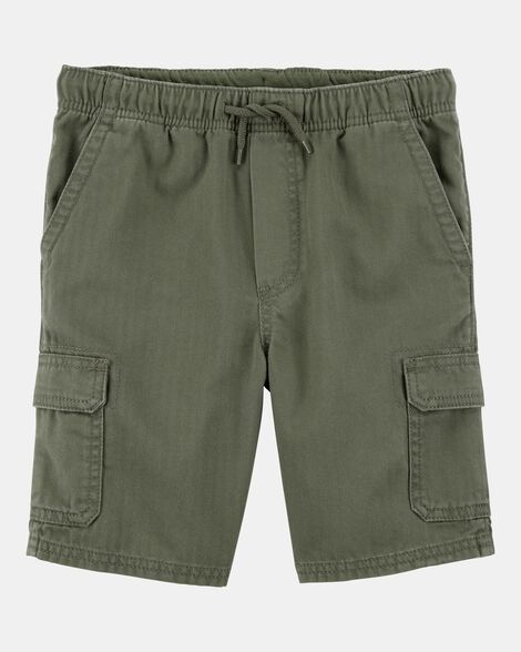 Kid  Cargo Utility Shorts - Olive