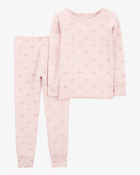  Product image 1 of Toddler 2-Piece Rainbow PurelySoft Pajamas