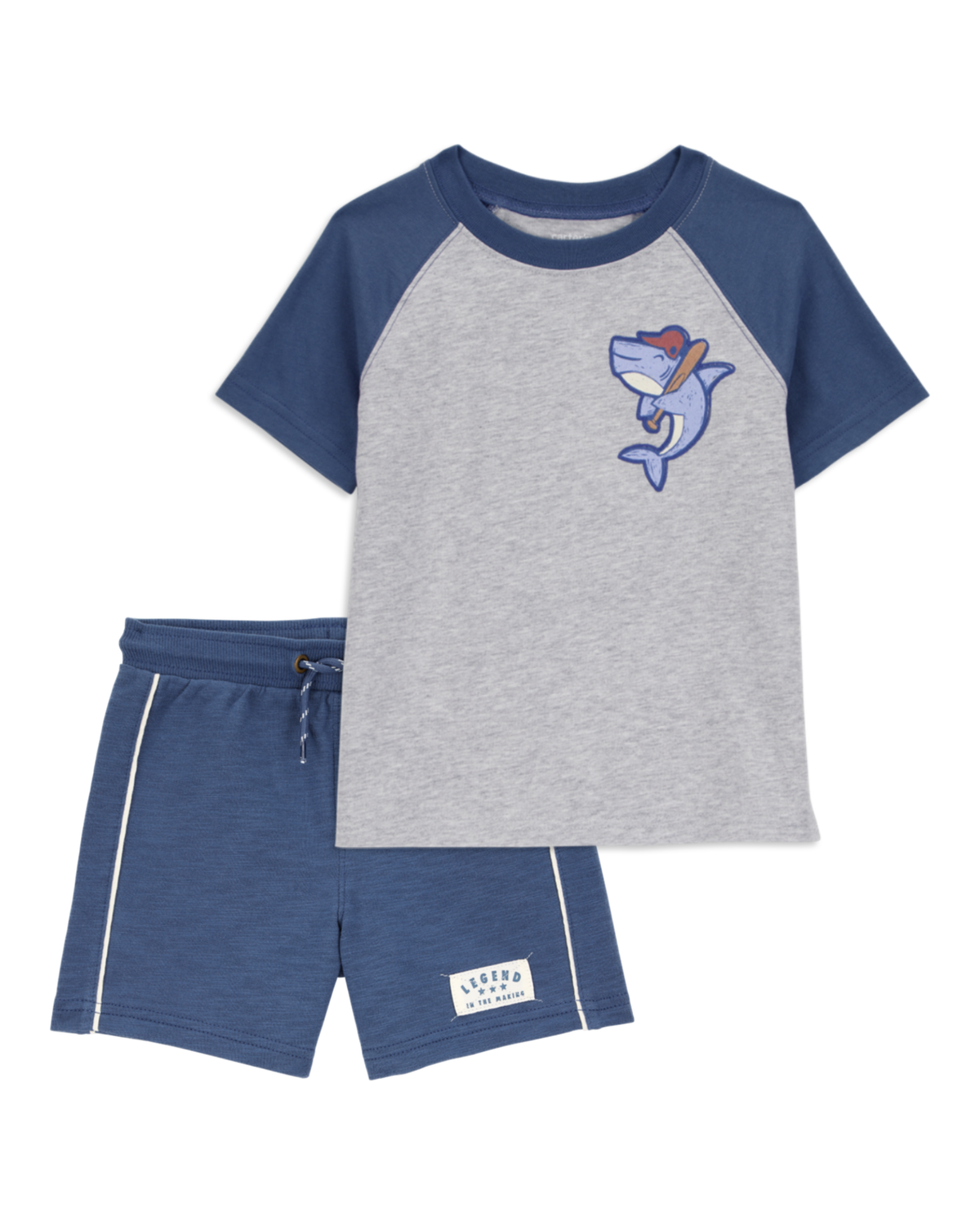 BASEBALL SHIRT SWEAT SHORTS セットアップ Pro Series Youth Shorts V2 with Liner - Cotton Candy Blue