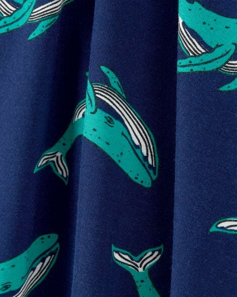 Product image 2 of Boys 2-Piece Whale PurelySoft Pajamas