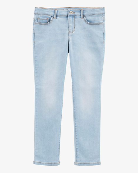  Product image 1 of Kid Blue Ice Wash Plus-Fit Skinny-Leg Jeans