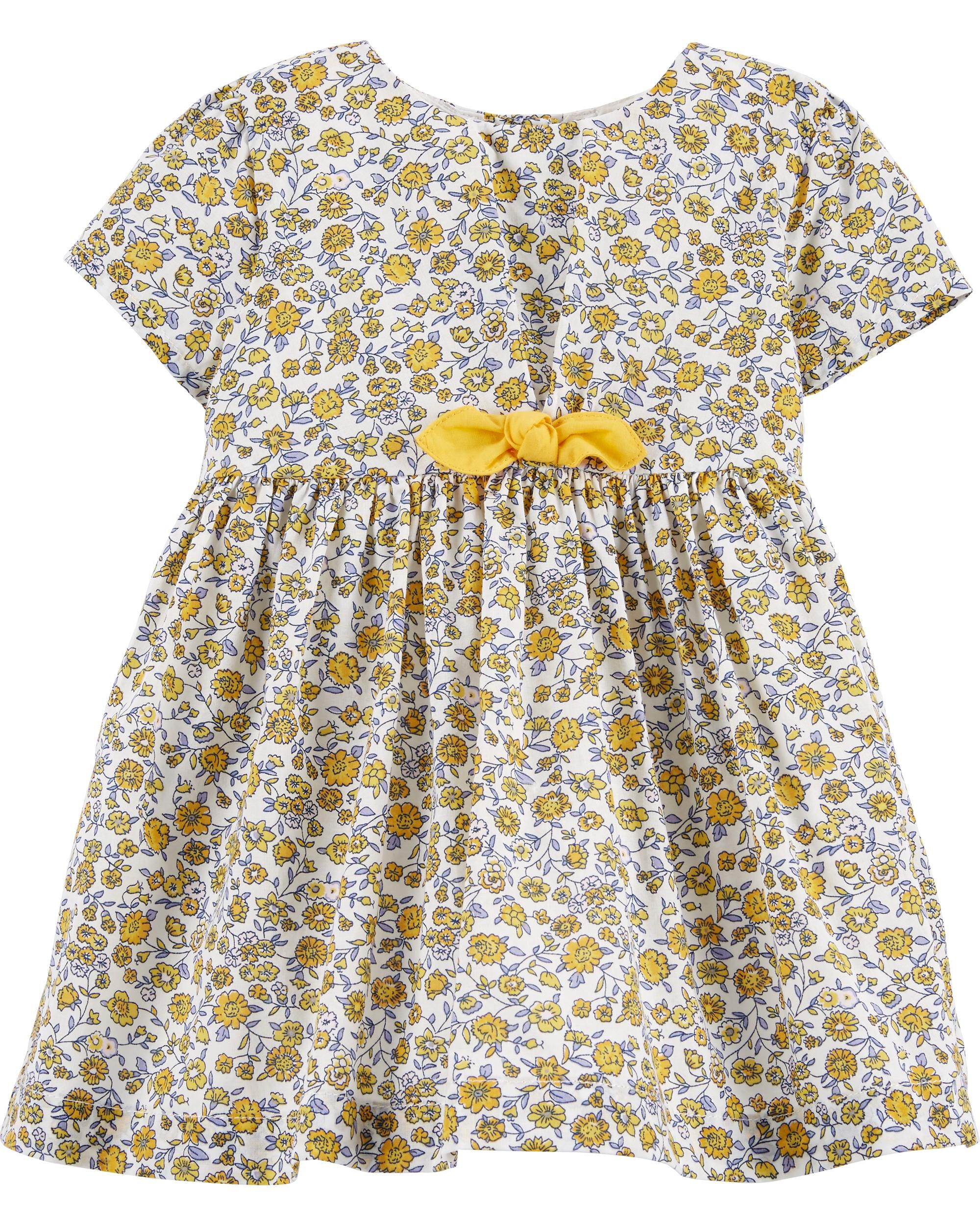carters floral holiday dress