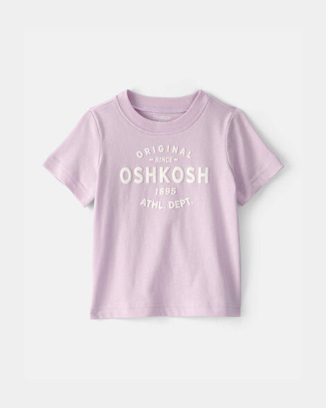 Baby Girl OshKosh Logo Short-Sleeve Graphic Tee - Purple
