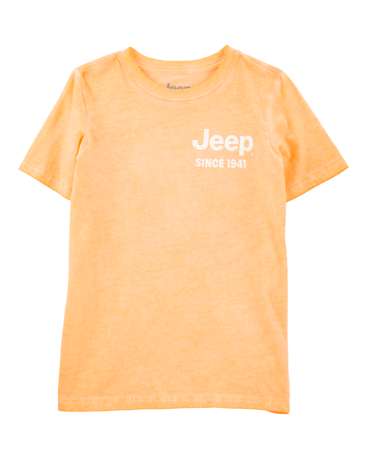 ★JEEP★ 190g MLogo Graphic Short Sleeve Tee JR5TSU173SW Jeep Dog: Toddler Short Sleeve T-Shirt - Carolina – Collared