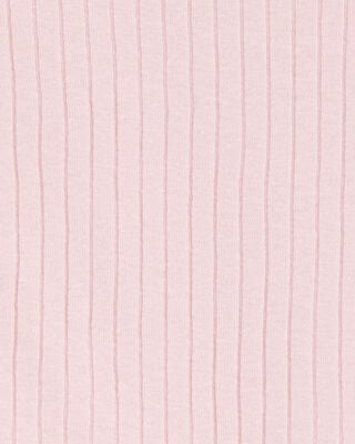 Product image 2 of Toddler Solid Ribbed Cotton Blend 2-Piece Pajamas - Pink