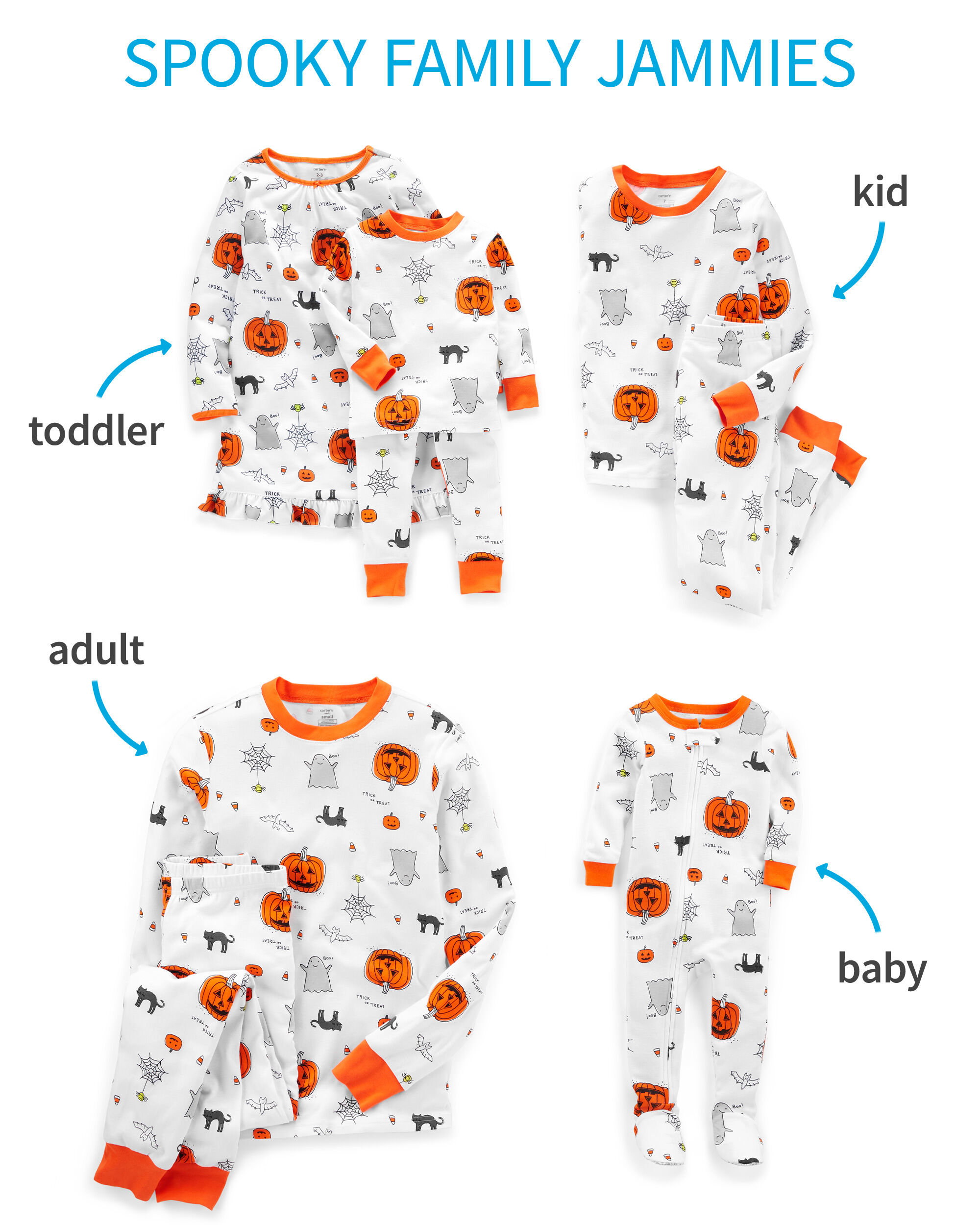 Halloween Family Matching PJs | carters.com