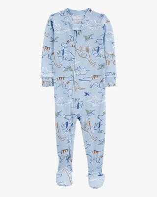 Product image 1 of Toddler Dinosaur 1-Piece PurelySoft Footie Pajamas