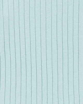 Product image 2 of Toddler Ribbed Cotton Blend 2-Piece Pajamas - Teal