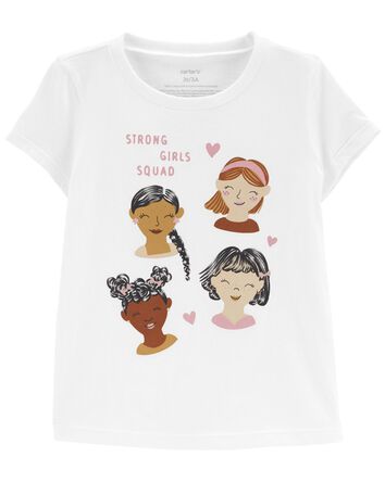Toddler Strong Girls Squad Graphic Tee