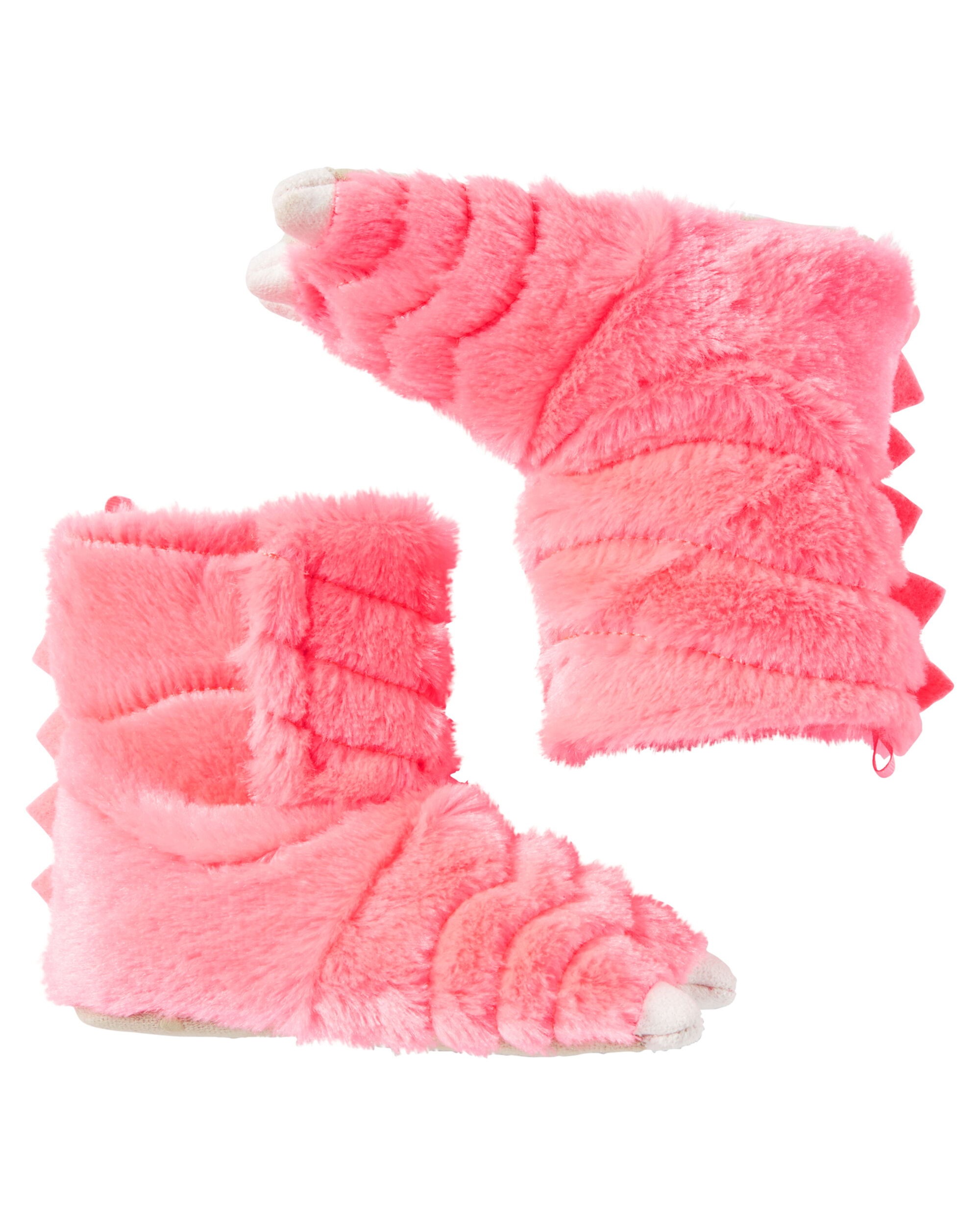 pink claw slippers