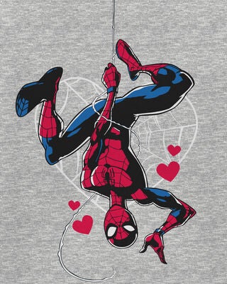 Product image 2 of Kid Spider-Man Valentine's Day Tee - Grey