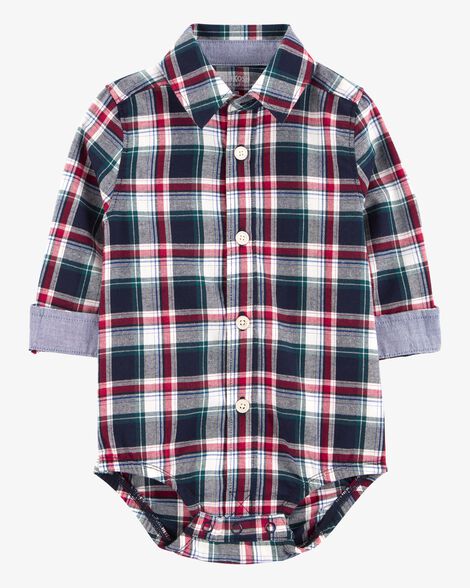  Product image 1 of Baby Button-Front Bodysuit