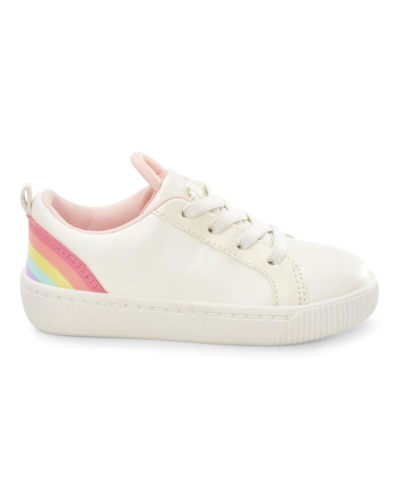 White Toddler Carter's Rainbow Sneakers | carters.com