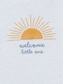 Blue - Baby Preemie Sun Graphic Bodysuit, Selected