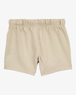Product image 2 of Baby Boy Pull-On French Terry Shorts - Khaki