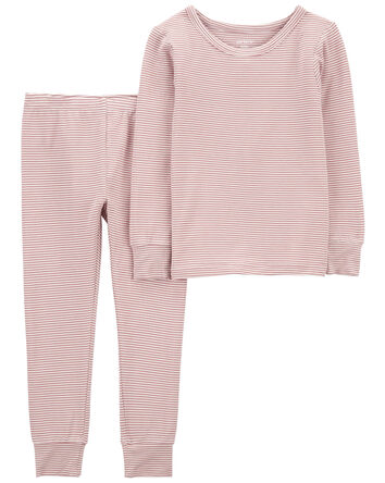 Toddler 2-Piece Striped PurelySoft Pajamas