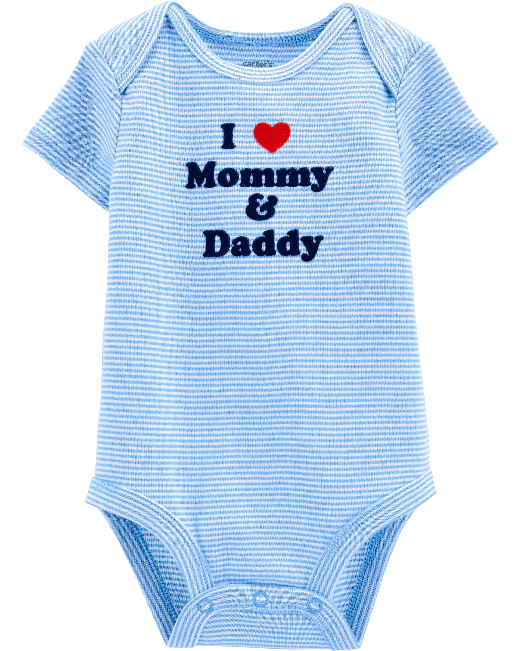 I love my daddy Cute Gift Baby Bodysuit By Apparel USA™