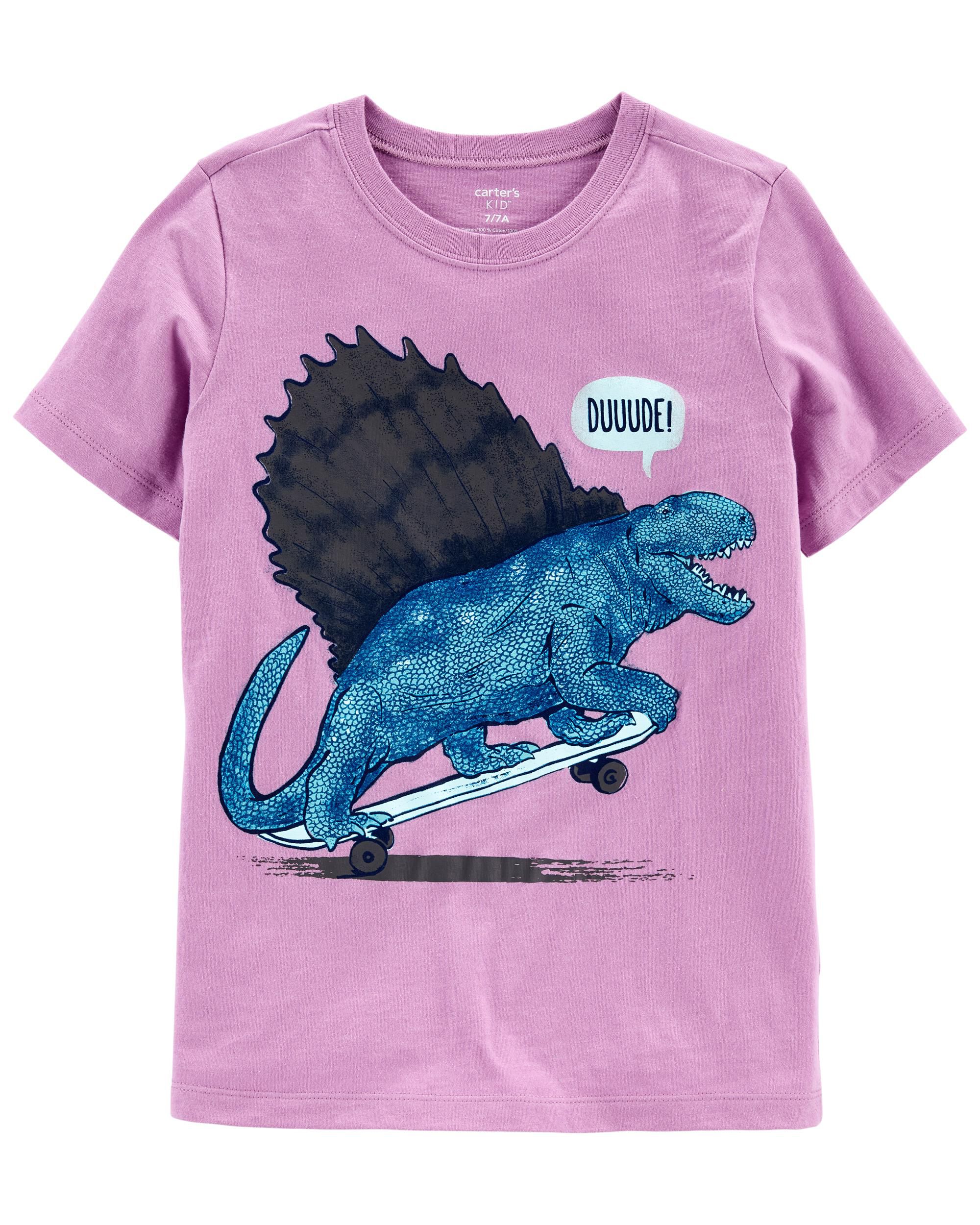 *DOORBUSTER* Skateboard Dinosaur Jersey Tee