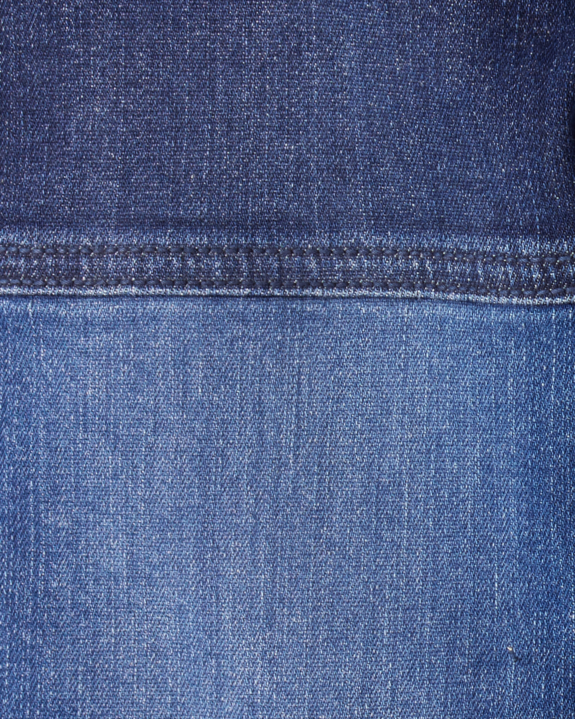 Toddler Boy Dark Wash Patchwork Jeans