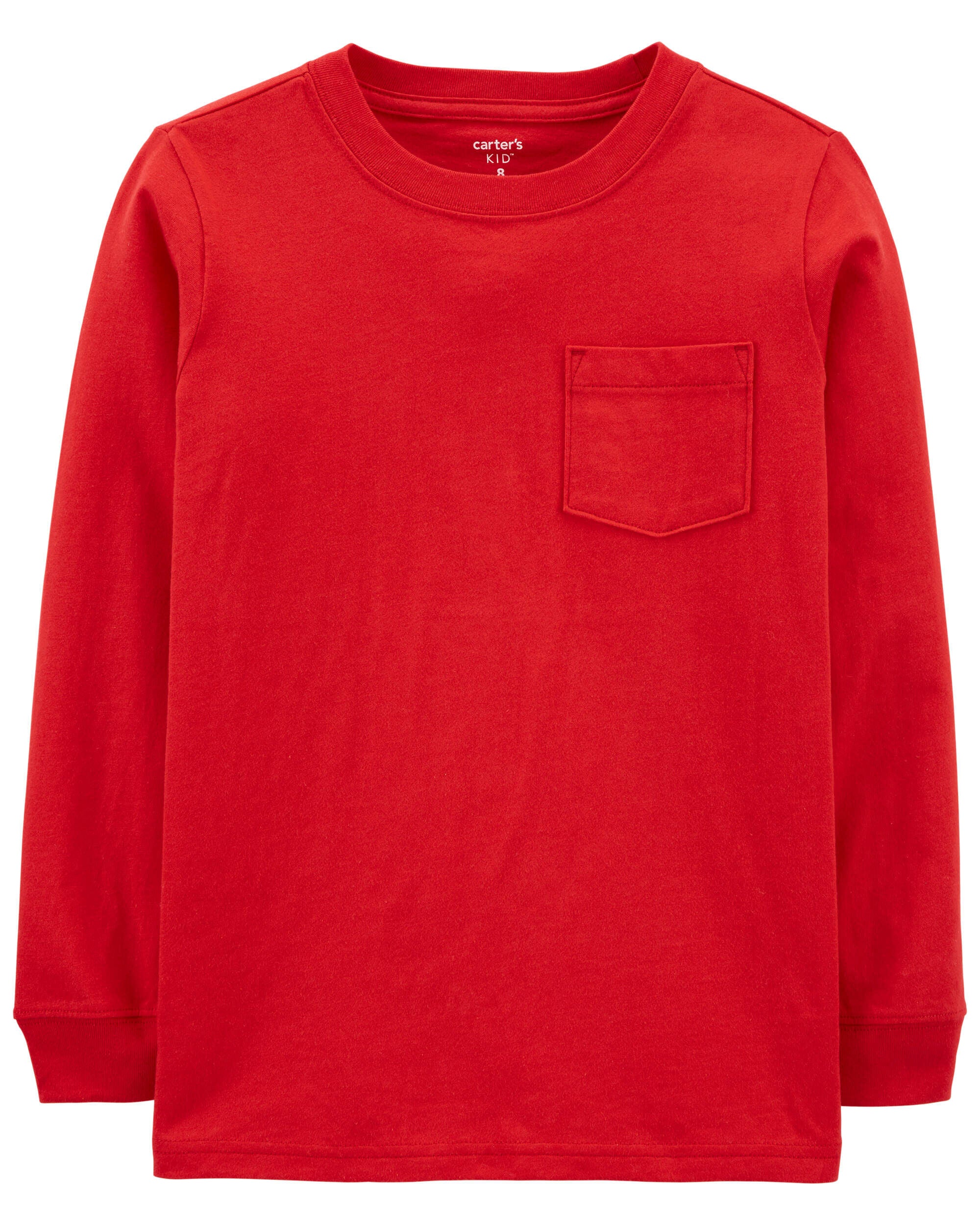 Kid Long-Sleeve Pocket Tee