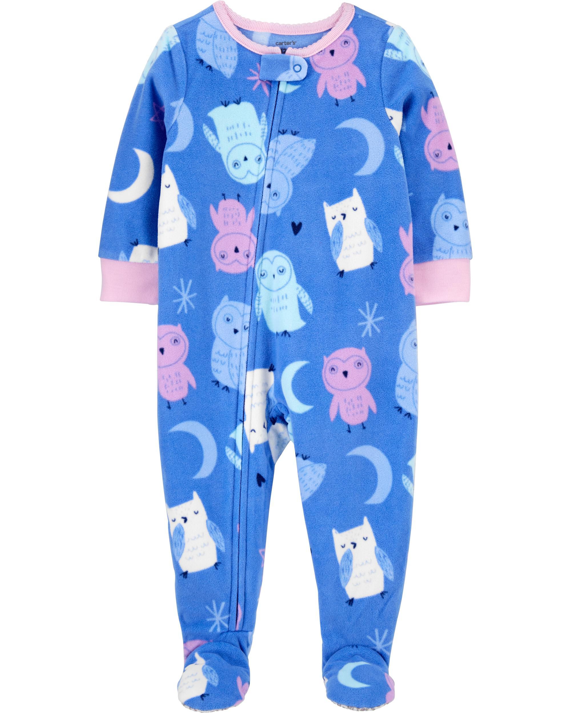 carters fleece pajamas tog