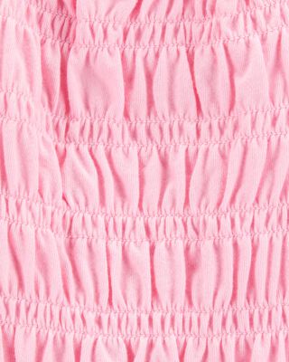 Product image 2 of Toddler Short-Sleeve Smocked Top - Pink