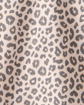 Product image 2 of Baby Girl Leopard Print Long-Sleeve Top - Brown