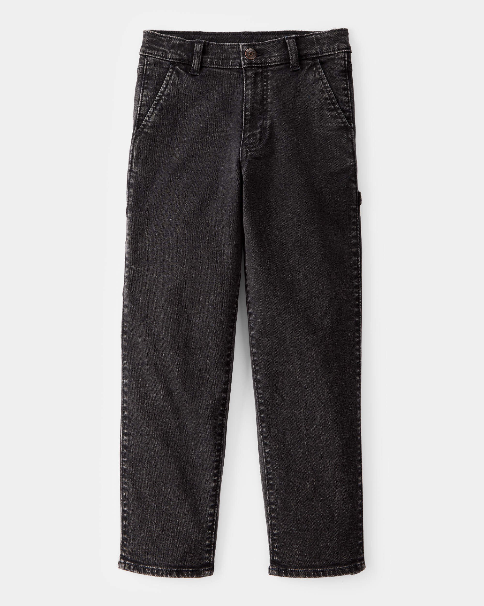 【BOHEMSEO】 WASHED SHIRRING CARGO PANTS, BLACK Tracey Hidden Cargo Jeans - Vintage Black – Wild Oak Boutique