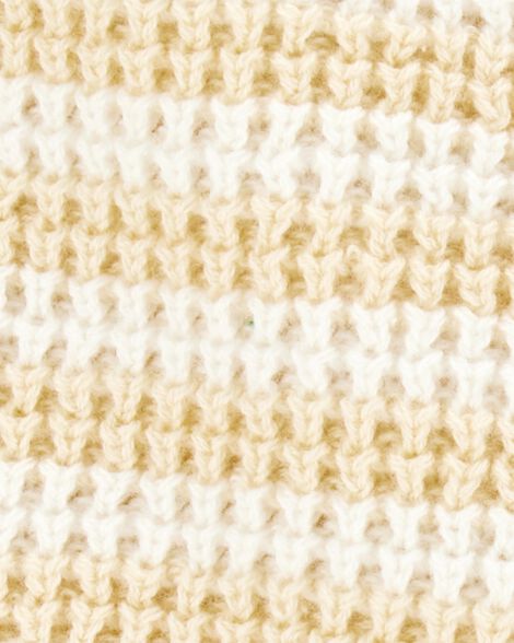  Product image 2 of Baby Knit Striped Shorts - Yellow