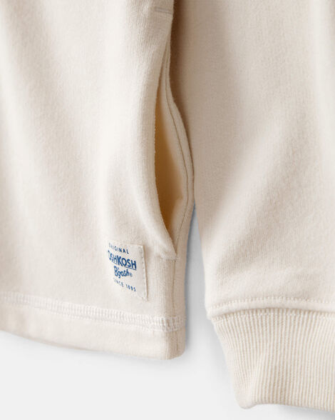 Product image 2 of Toddler Boy Long-Sleeve Hoodie - Ivory