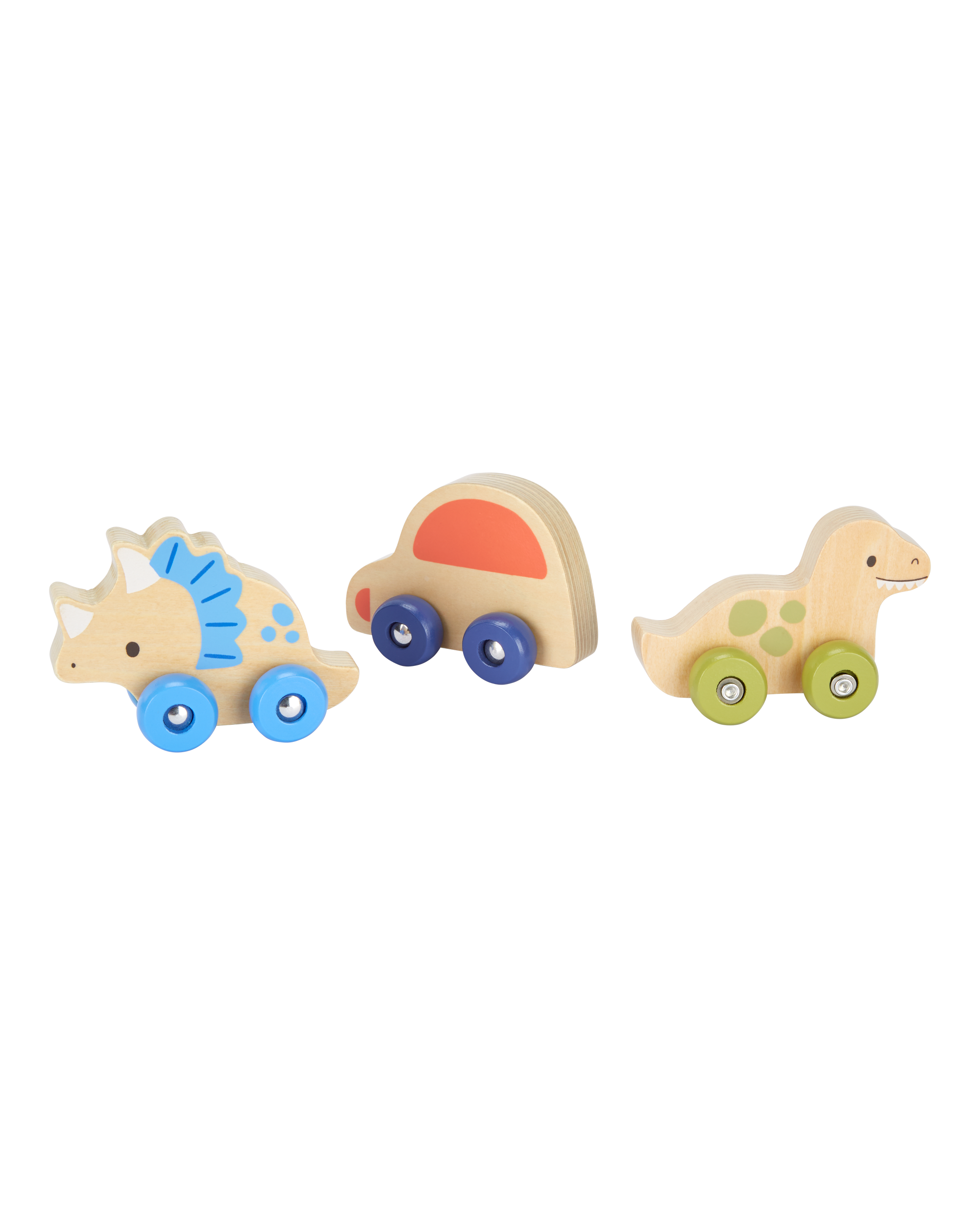 3-Pack Dinosaur Cars