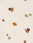 Ivory - Baby 2-Piece Thanksgiving 100% Snug Fit Cotton Pajamas, Selected
