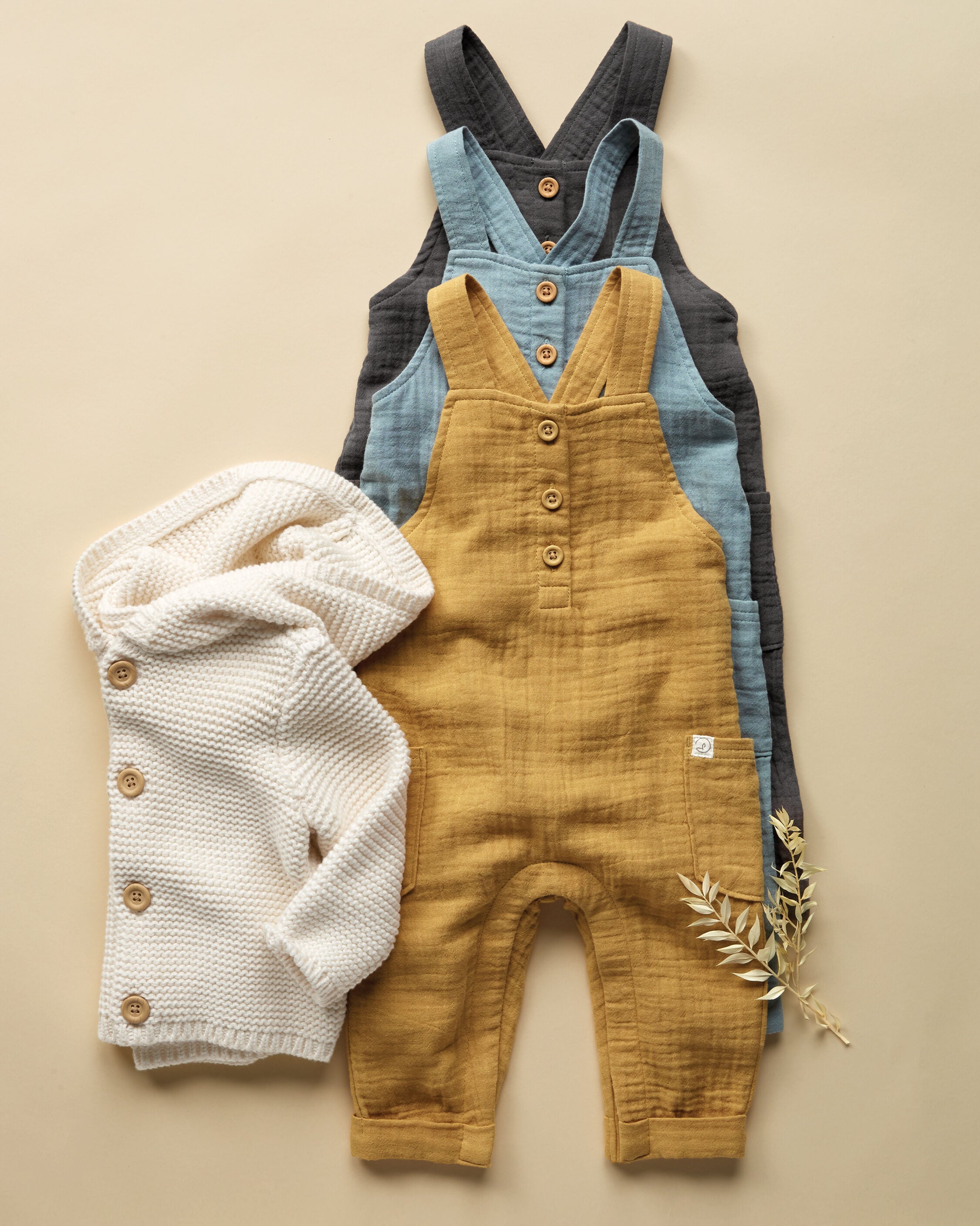 Baby Charcoal Organic Cotton Gauze 