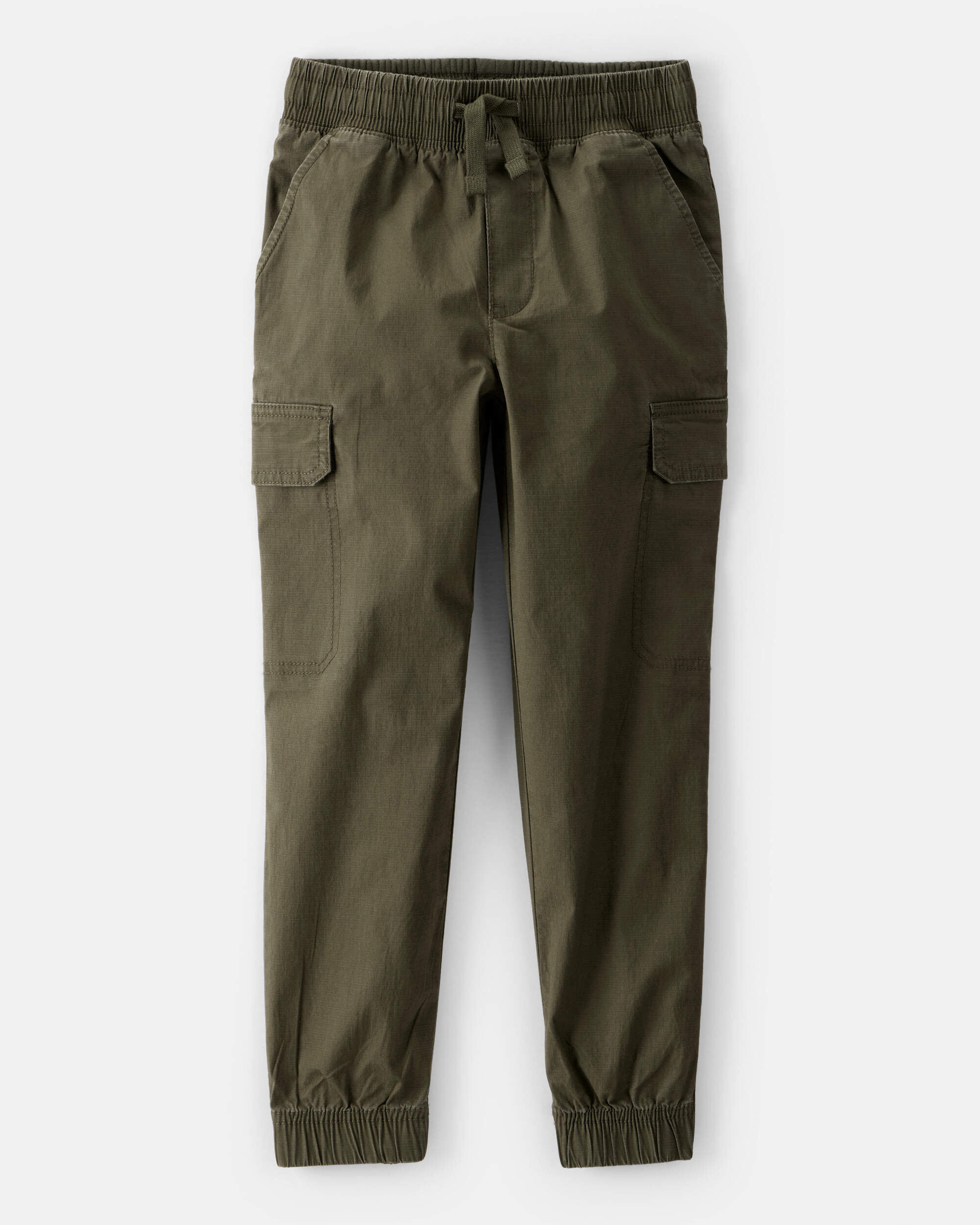Kid Tapered Iconic Denim Drawstring Joggers - Medium Wash