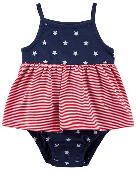  Product image 1 of Baby 4th Of July Bodysuit Dress