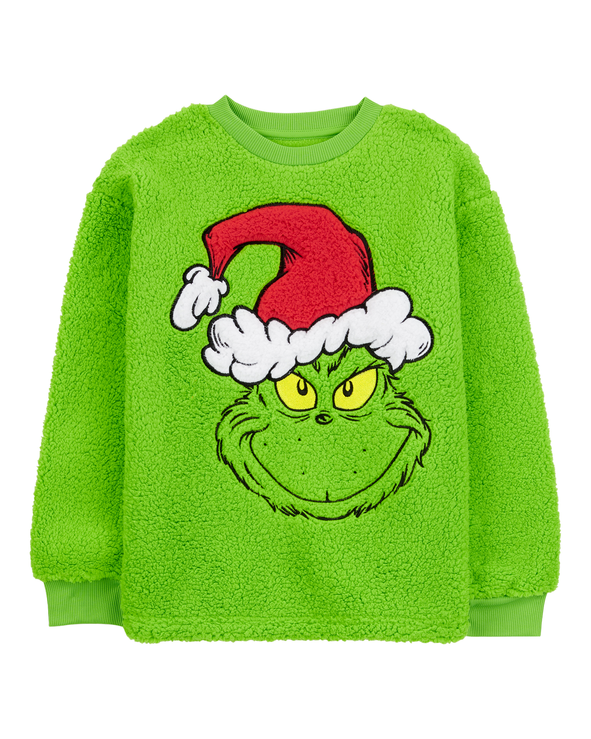 Toddler Grinch Fuzzy Pullover Sweatshirt Carter s Carter s