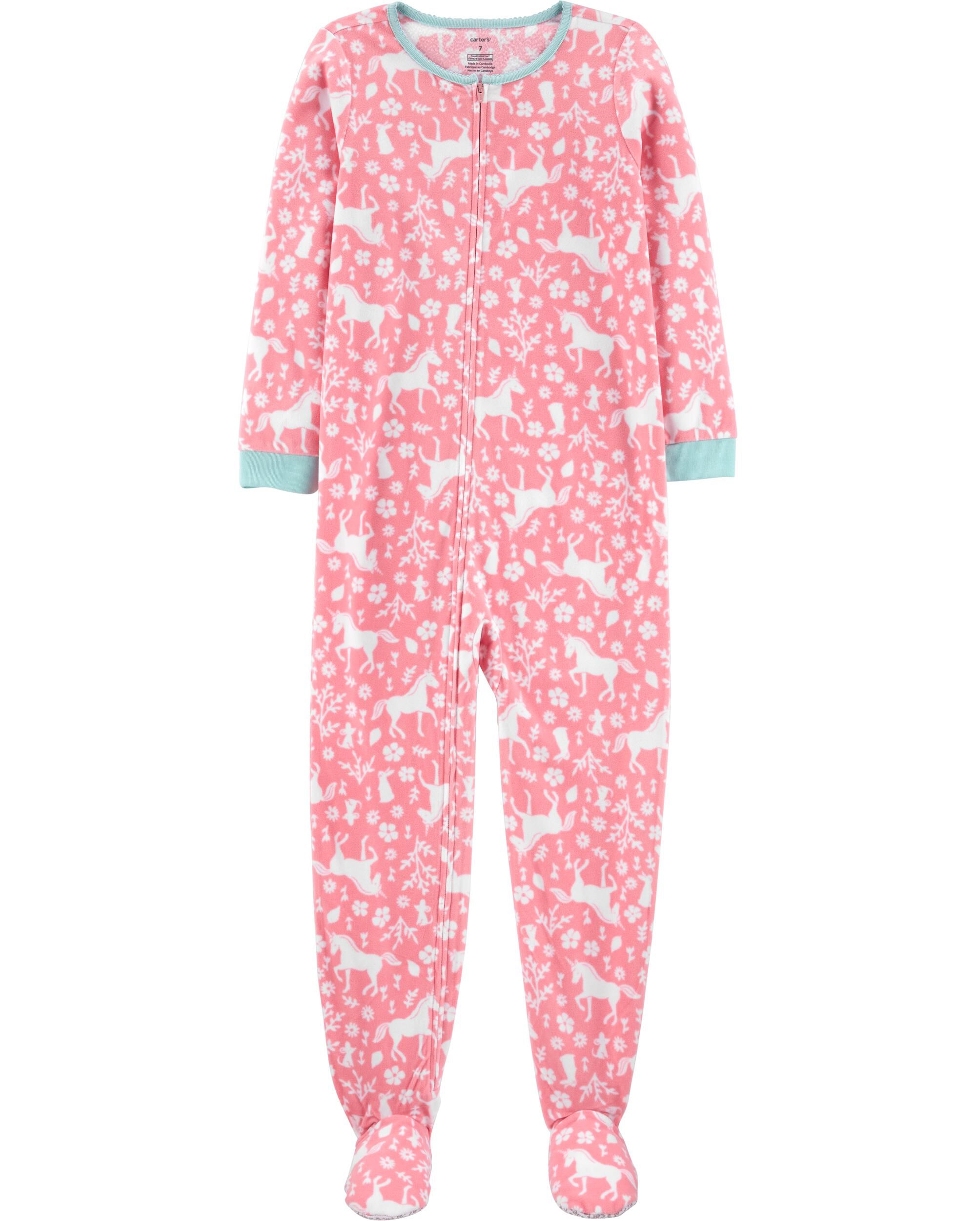 unicorn 1 piece pajama