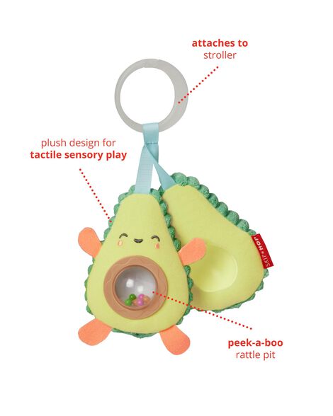  Product image 3 of Farmstand Avocado Baby Stroller Toy