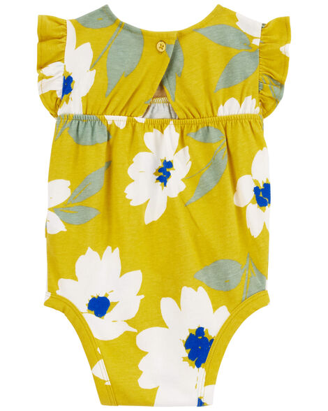  Product image 2 of Baby 2-Piece Floral Bodysuit Pant Set