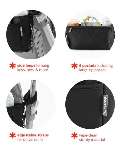Product image 3 of Grab & Go Ultra Stroller Organizer - Black