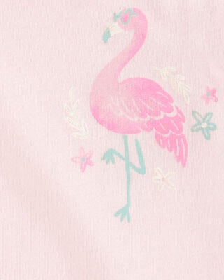 Product image 2 of Toddler Flamingo Vintage Muscle Tank
