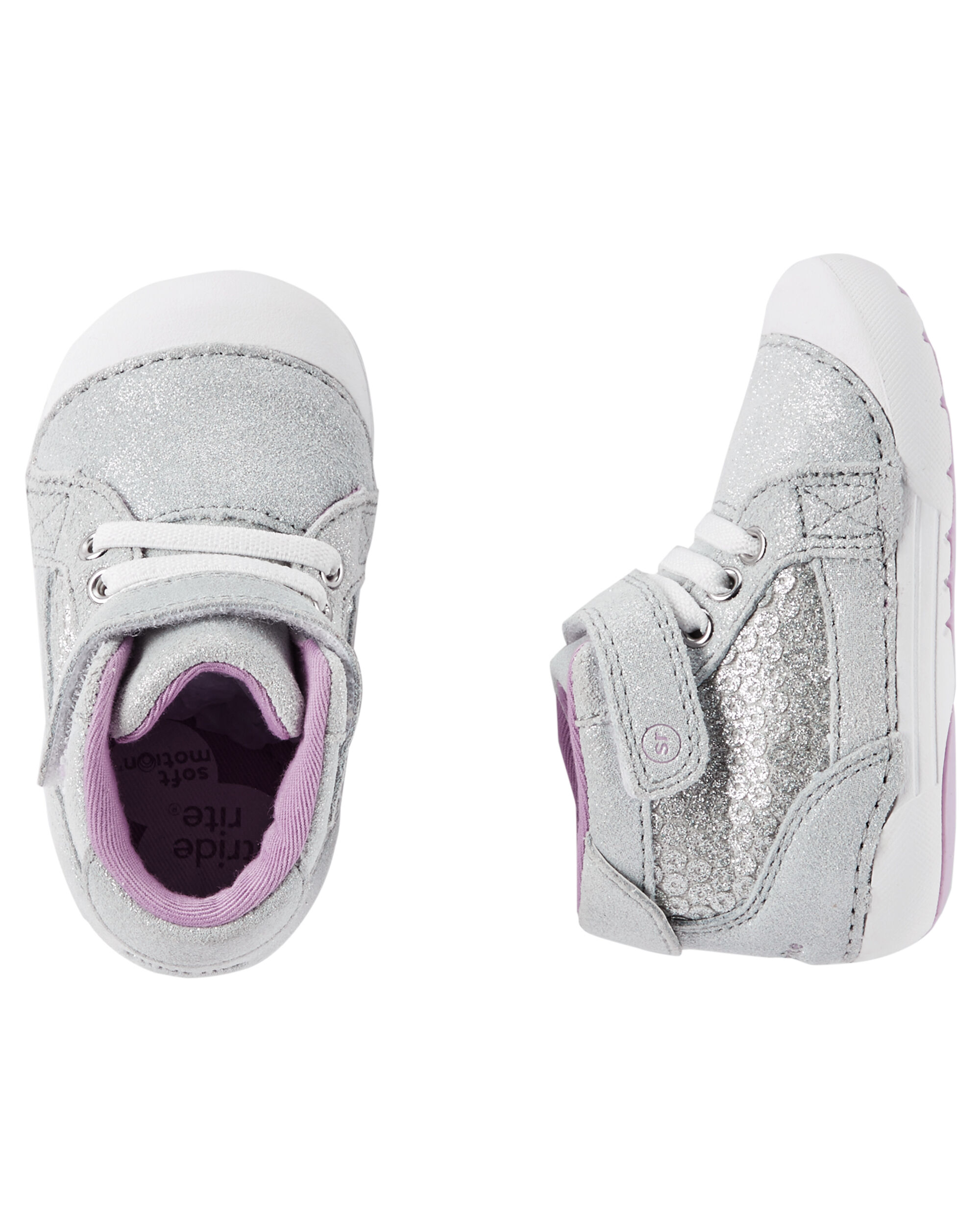 stride rite high top shoes