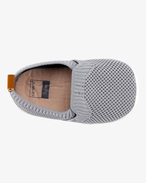  Product image 4 of Baby Mesh Slip-On Shoes - Grey