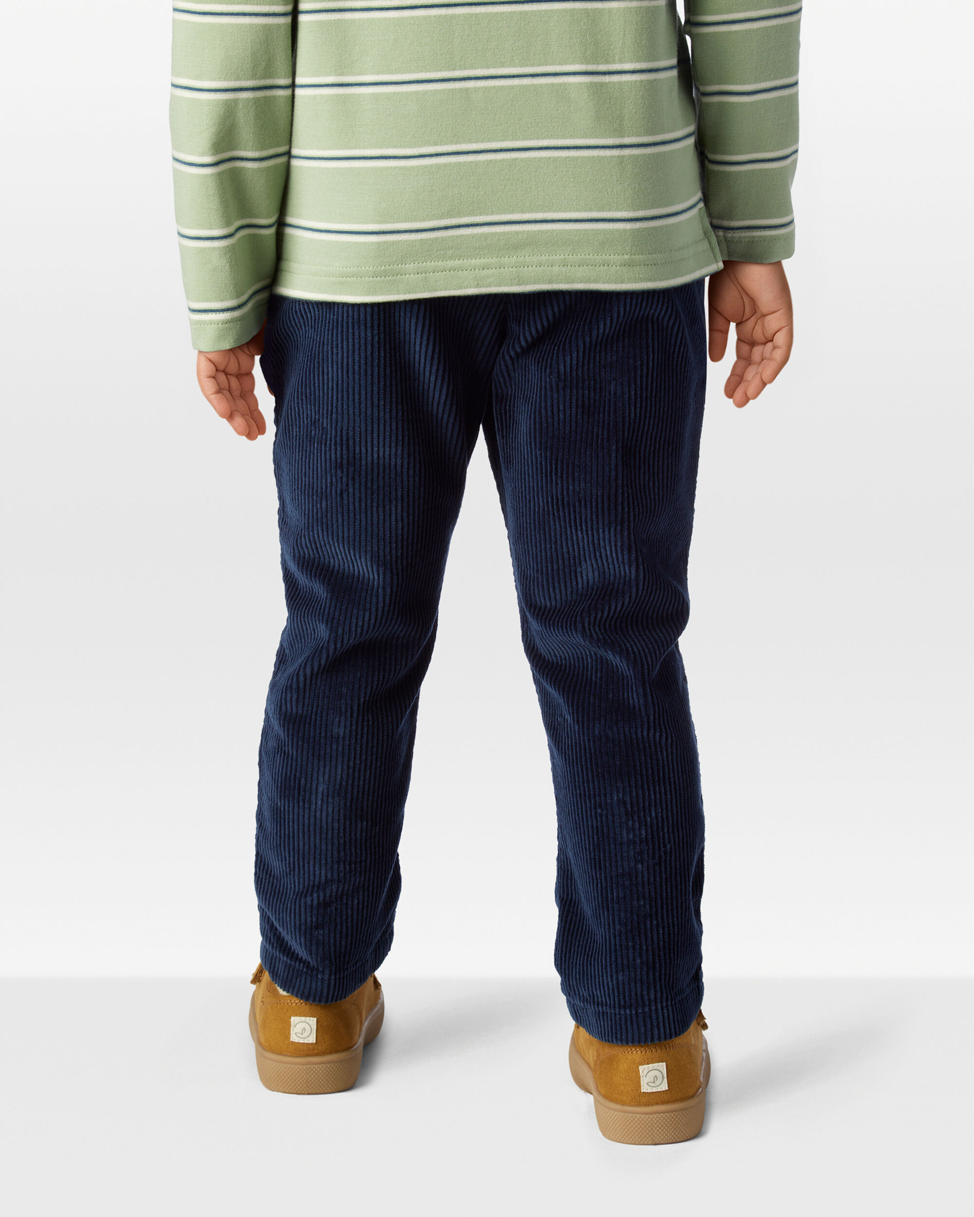 ［Leno&co］CORDUROY TROUSERS Organic Cotton Stretch Corduroy Lantern Pant | EILEEN FISHER
