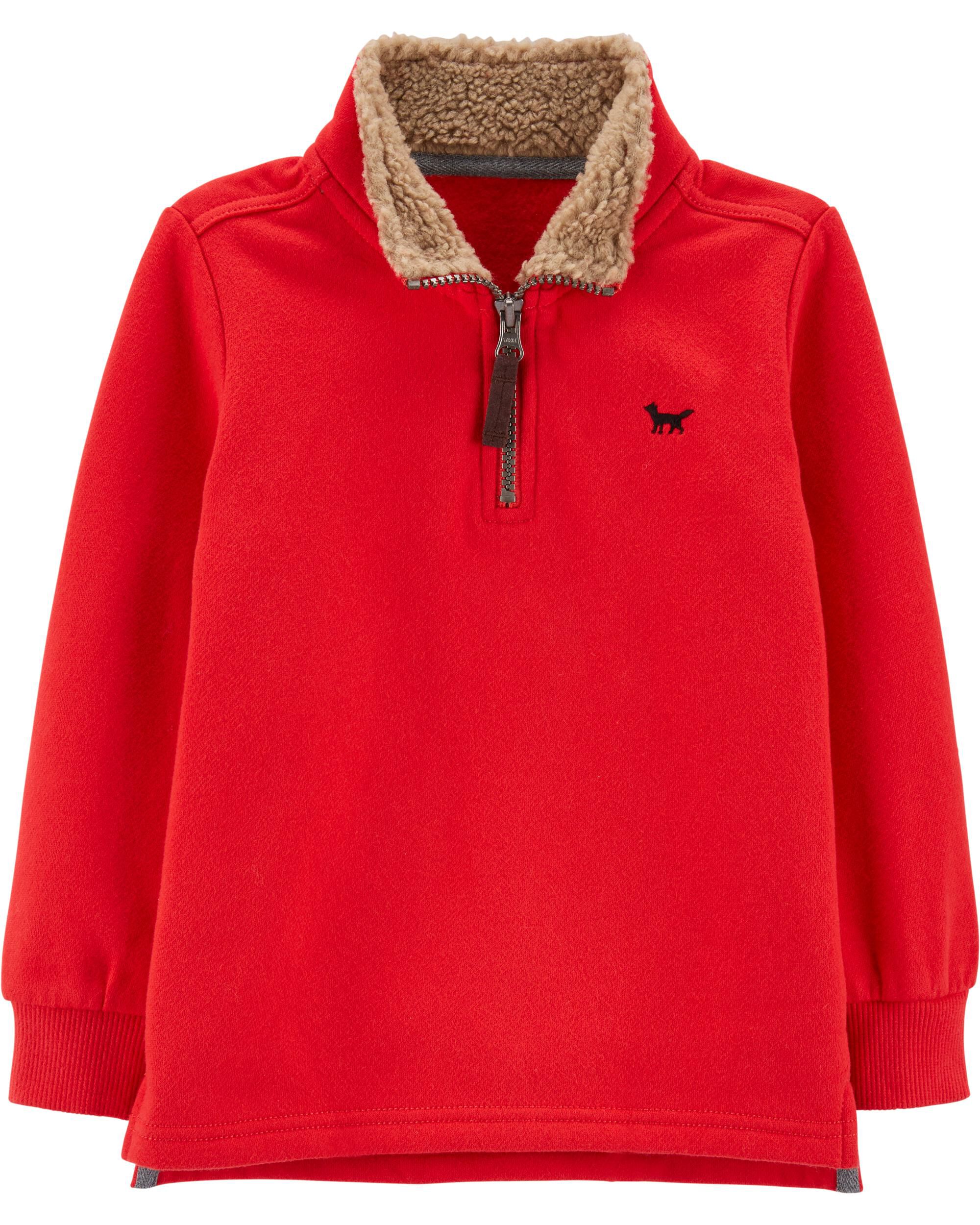 carter's half zip pullover sweater