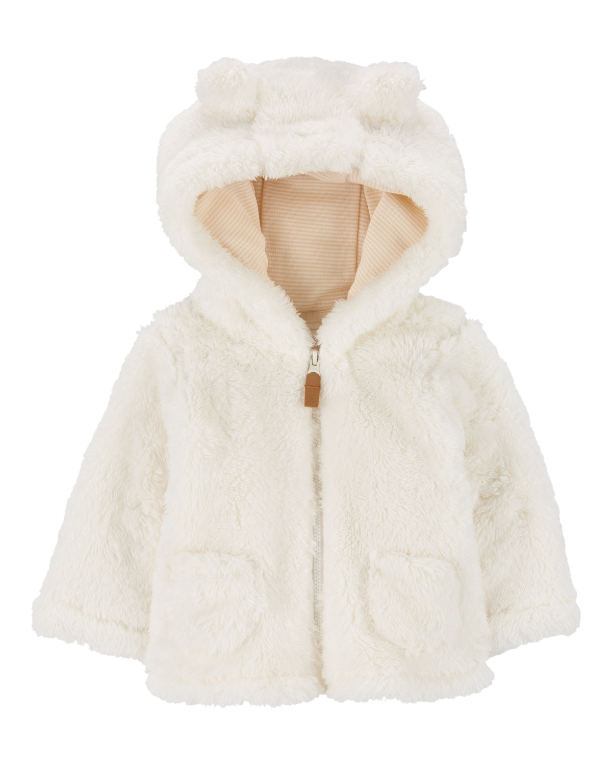 CARTER'S ベージュ ジャケット Baby Sherpa-Lined Hooded Jacket - Carter's | Carter's