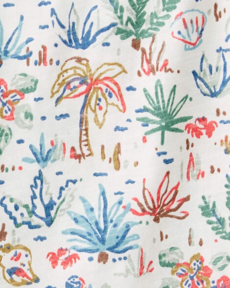  Product image 4 of Toddler 2-Pack Organic Cotton Tropical Knit Tanks