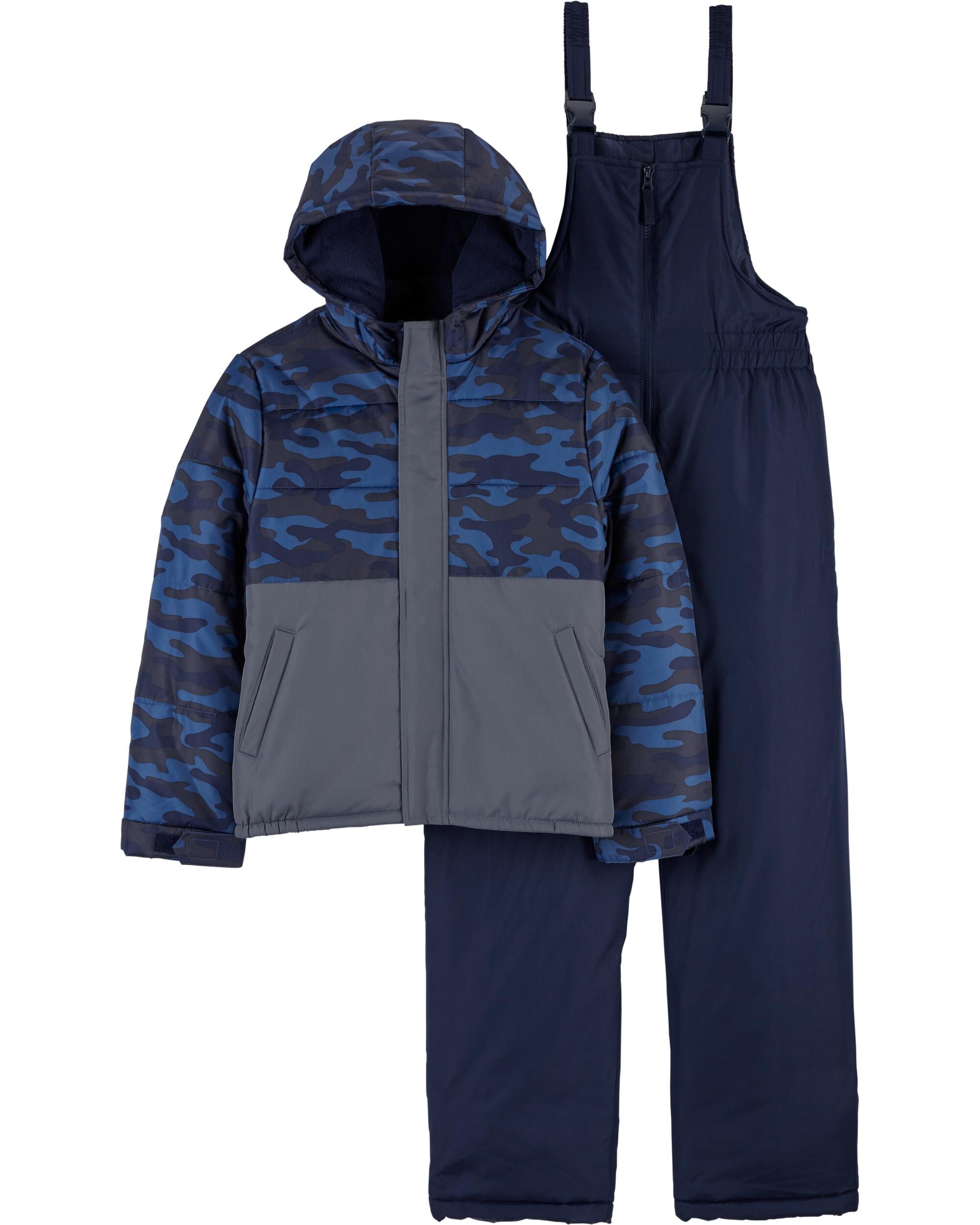 carters fleece snowsuit